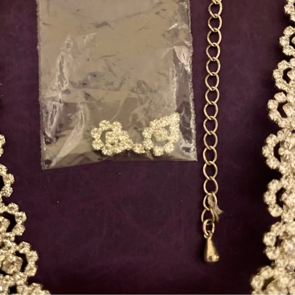 Vintage Statement Crystal Necklace *SEE DESCRIPTION* - Picture 6 of 6